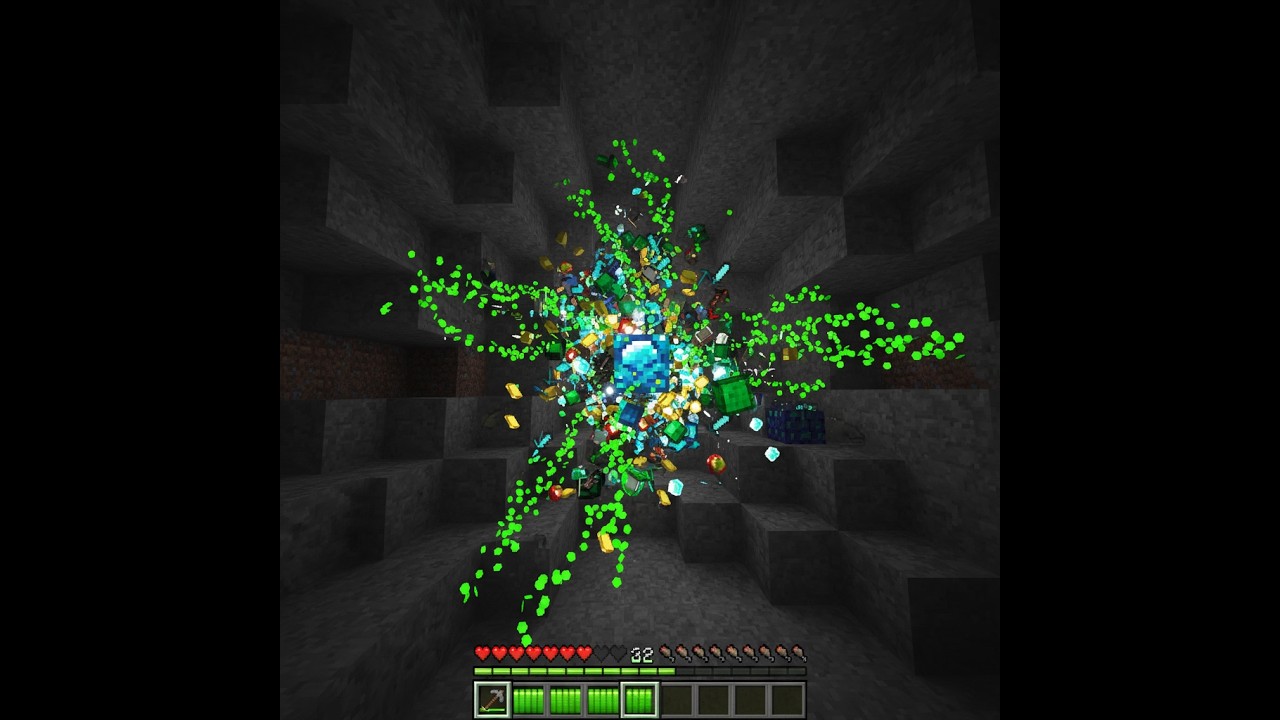 Minecraft mais plus j'ai d'xp plus j'ai de loot