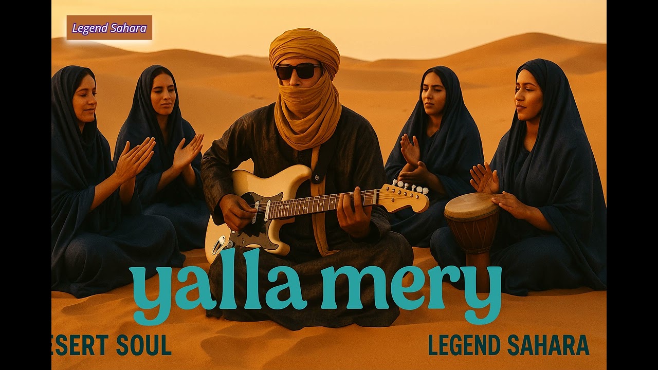 🎵 Yalla Mery – A Tuareg Desert Journey ,| Legend Sahara
