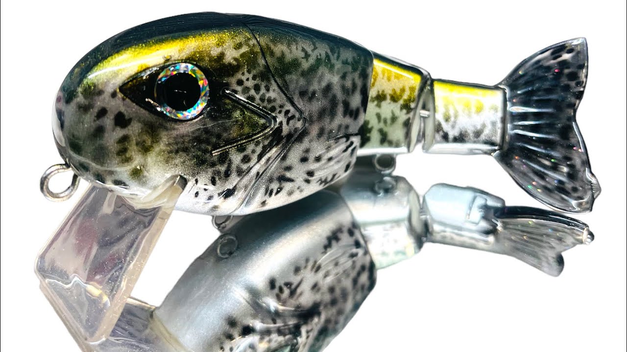 How to Paint a Custom New Legend KO in a Crappie Colorshift Pattern