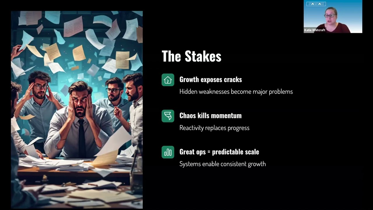Ops Up or Flame Out: From Duct Tape to Scalable Systems in Life Sciences Startups