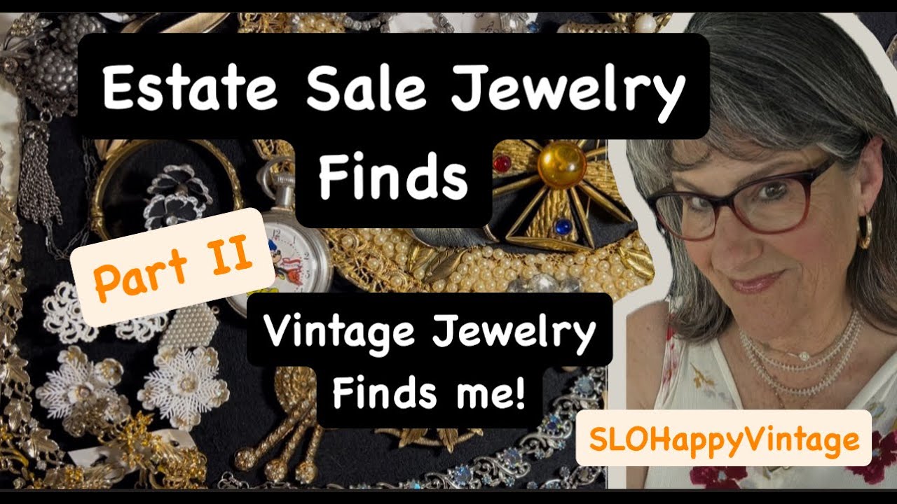 Part II Estate Sale Jewelry Finds No One Was Looking At!