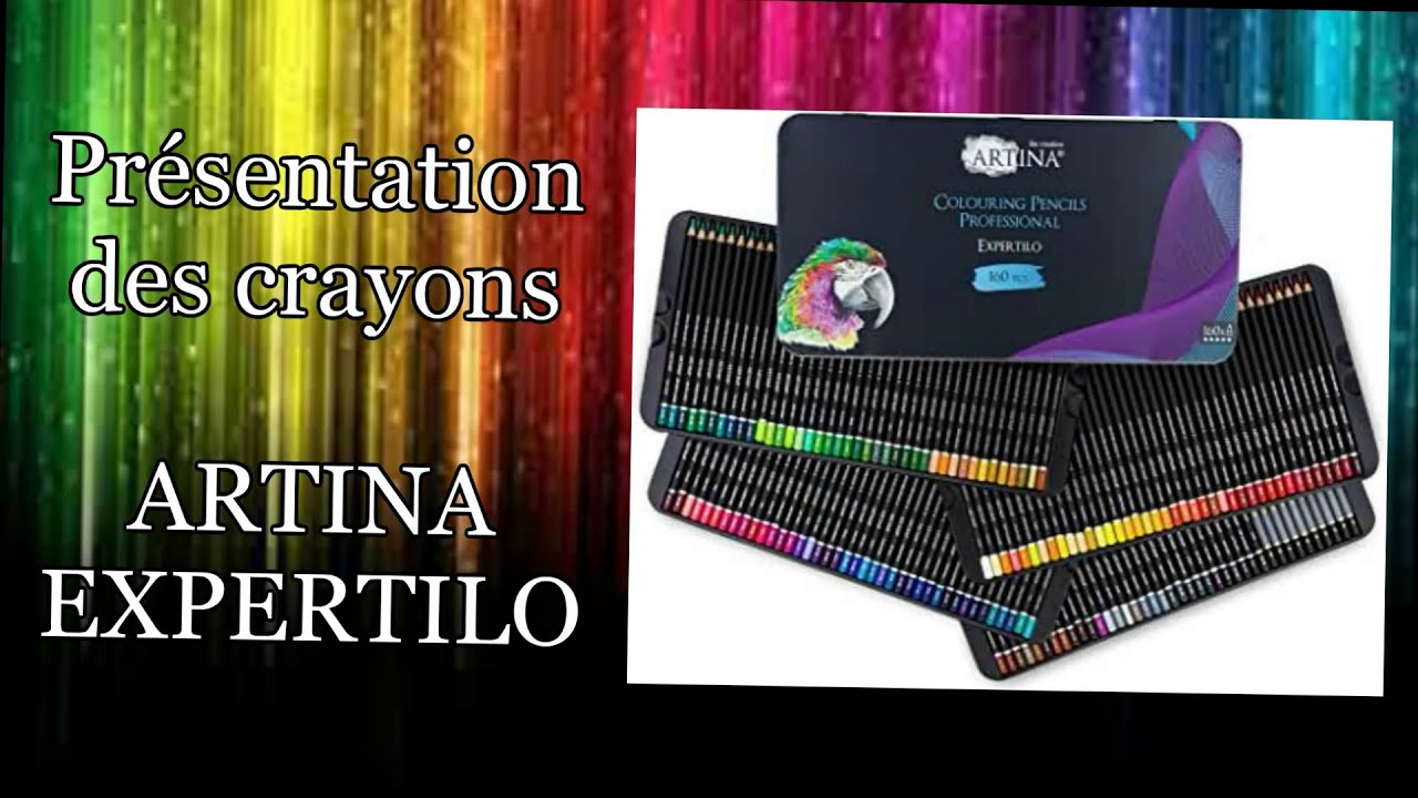 Présentation des crayons ARTINA EXPERTILO