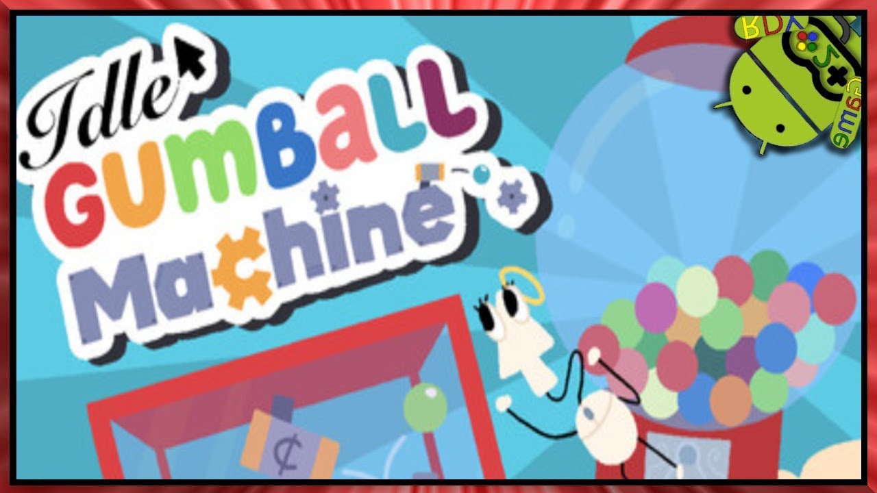 Idle Gumball Machine  Plinko-style incremental game. Shoot gumballs at gears