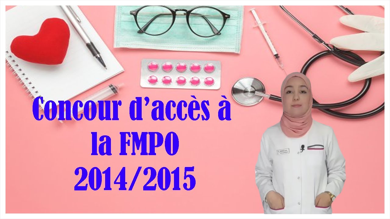 Préparation concours de médecine - oujda SVT - 2014/2015