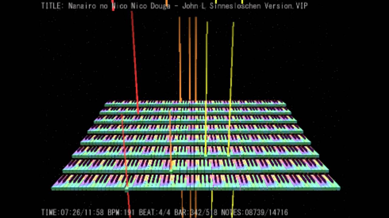 Nanairo No Nico Nico Douga - ( Special Ending - Imposible Piano ) - John L. Sinneslöschen Version