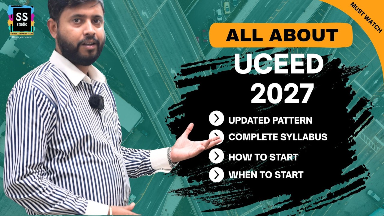 UCEED 2027 Exam Preparation I New Pattern and Syllabus