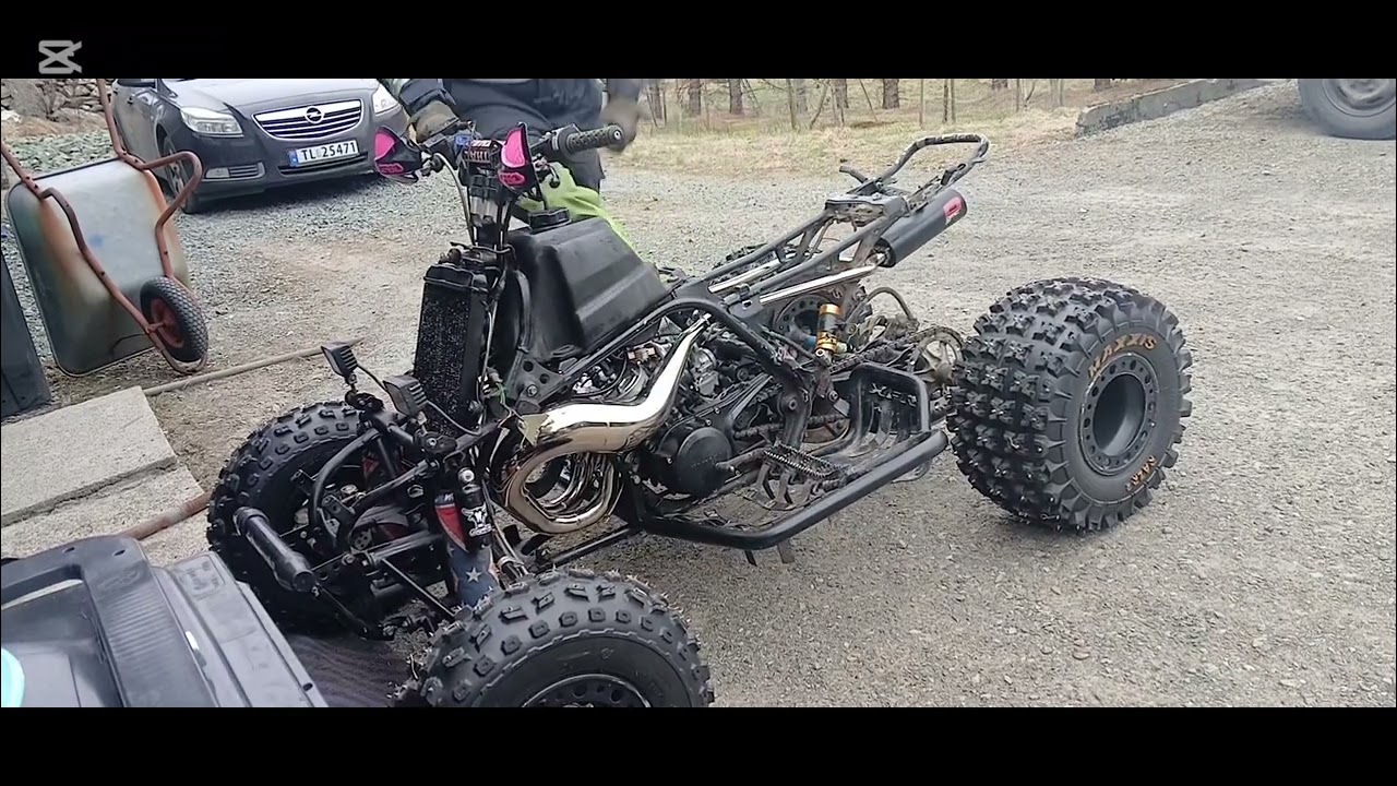 Yamaha banshee DMC exhaust