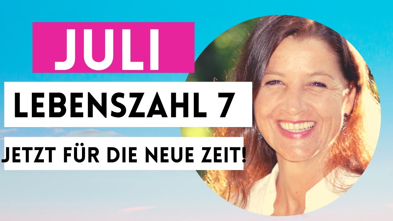 Lebenszahl 7  Du bist f&uuml;r die neue Zeit 💎