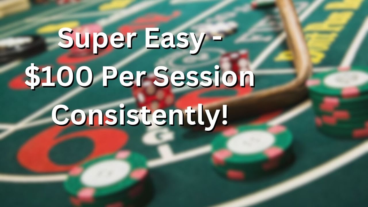 EASIEST Way to Make $100-$300 in Craps