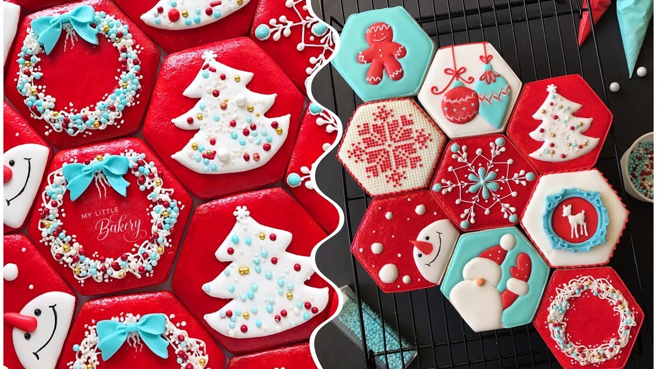 How to decorate Christmas cookies ❤️❄️❤️