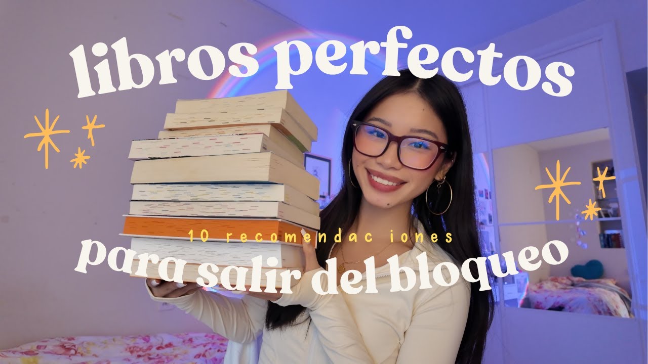 10 libros para SALIR del BLOQUEO lector!👋🏻📚