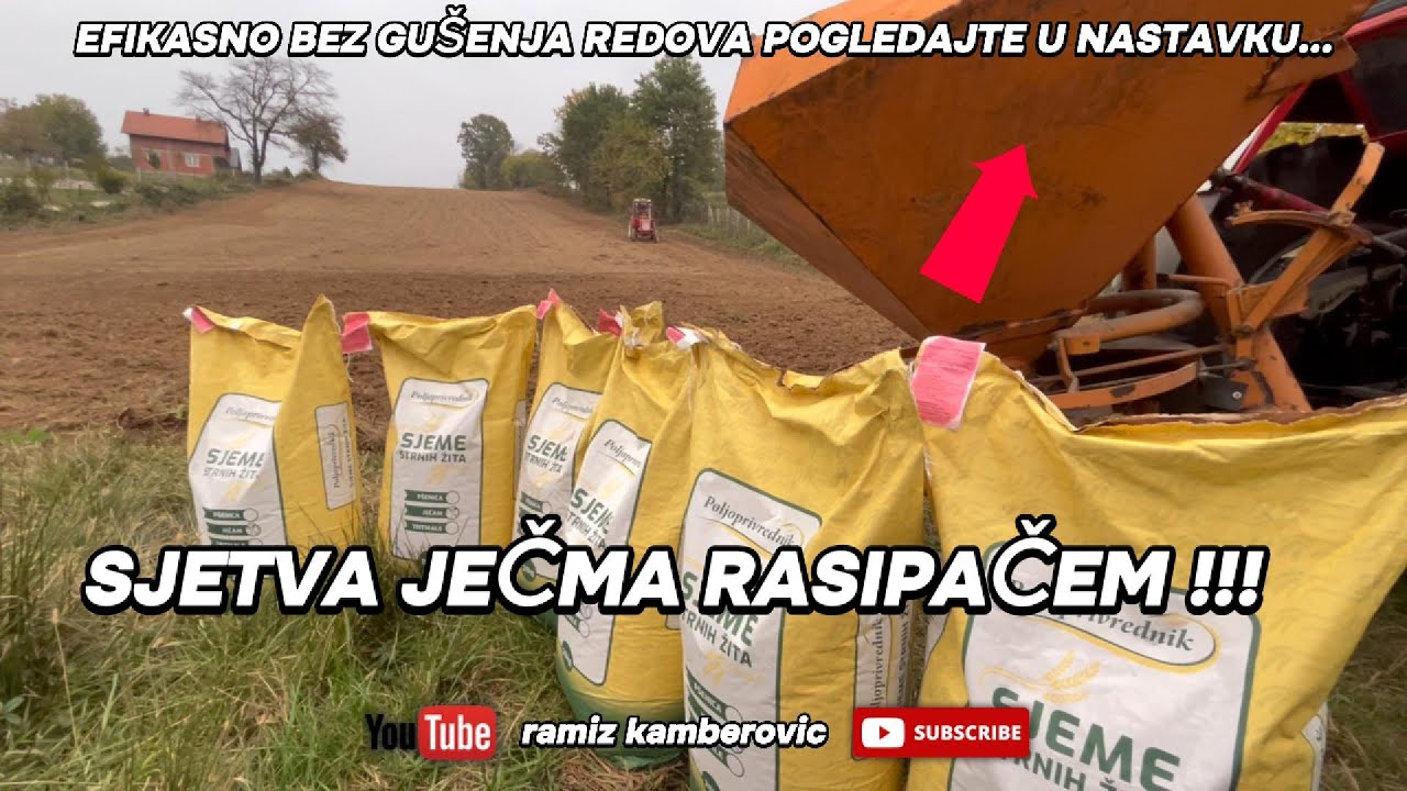 SJETVA JEČMA PO NOĆI (MRAKU) SA VTZ 2048, DA LI CE USPJETI POSLE KROMPIRA NA ISTOJ PARCELI ??