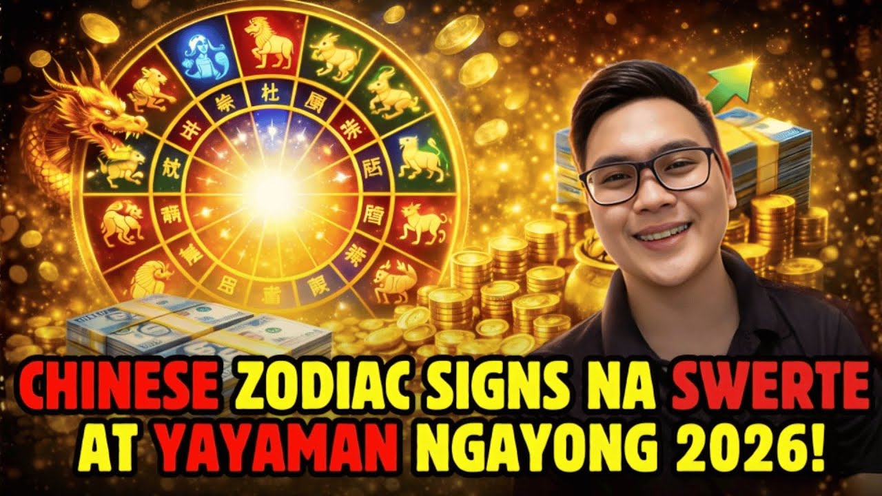 8 CHINESE ZODIAC SIGNS NA SWERTE SA PERA AT YAYAMAN SA 2026!