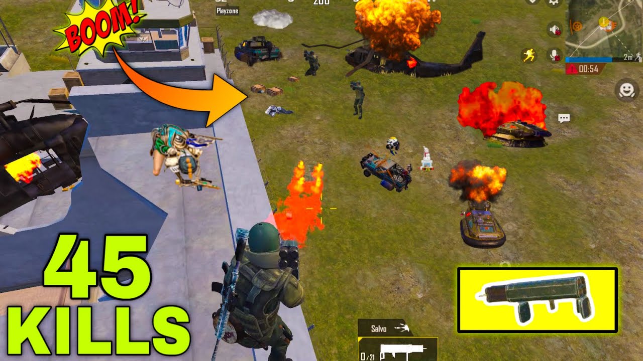 30 Kills😱 in One Match With M202+Bomb Suit vs Tank,+Helicopter, Battle in Payload 3.0 || PUBG MOBILE