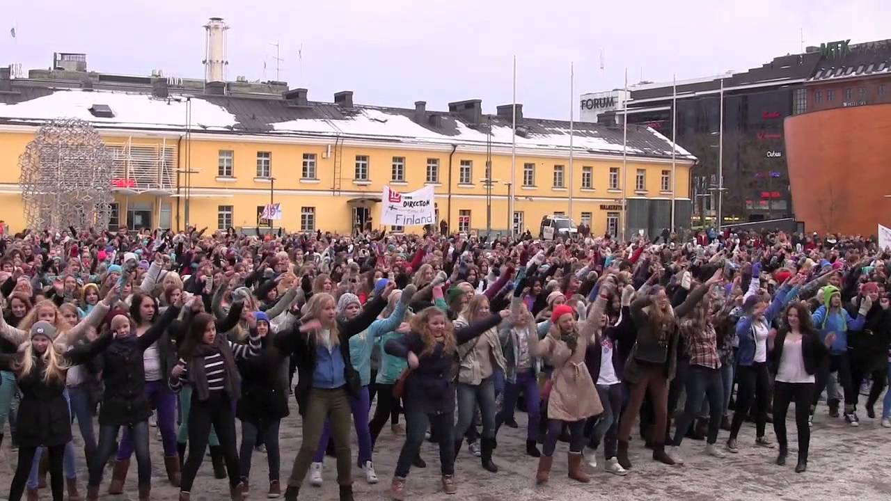 1D Flash Mob Finland, Take Me Home (2.2.2013)