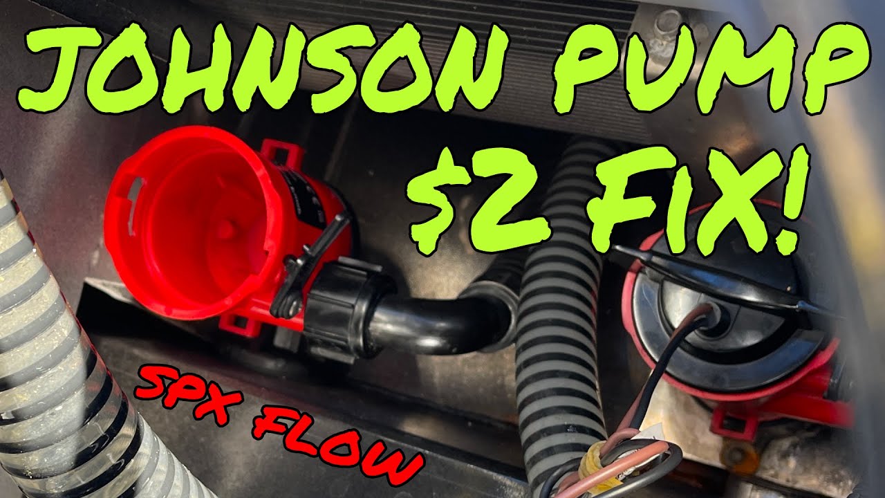 Не заменяйте, попробуйте это решение за 2 доллара! (Протекает насос JOHNSON SPX Flow) Bass Tracke...