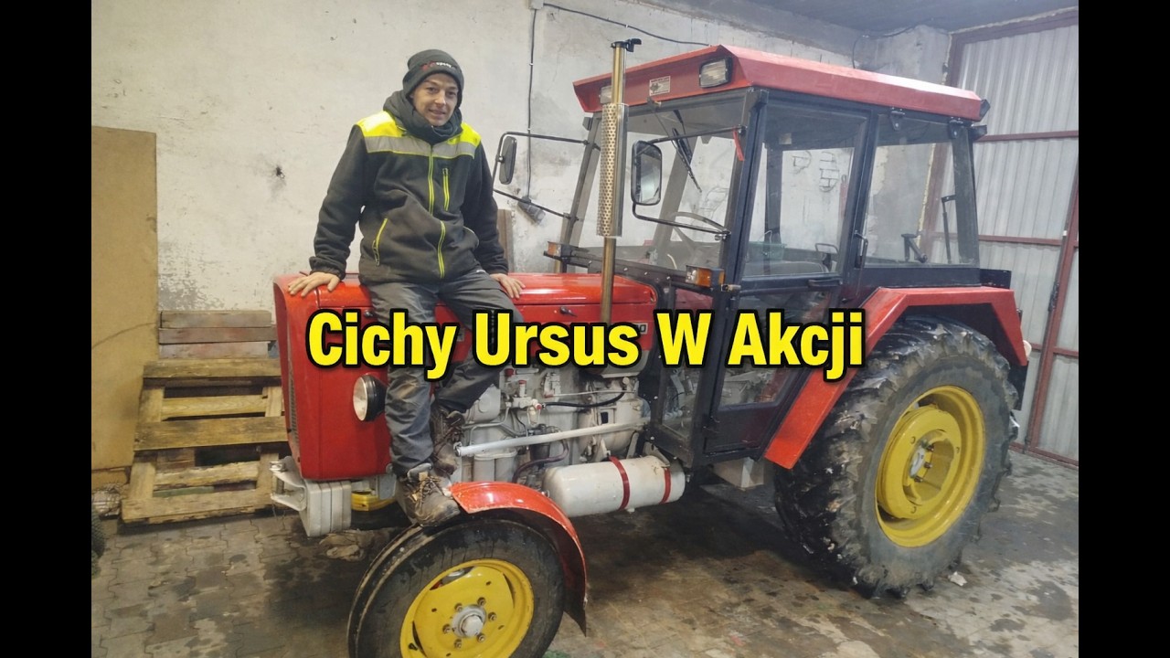 Ursus w Całości Pierwsze Jazdy Testowe z Kabiną/Ogromna Poprawa Komfortu Operatora