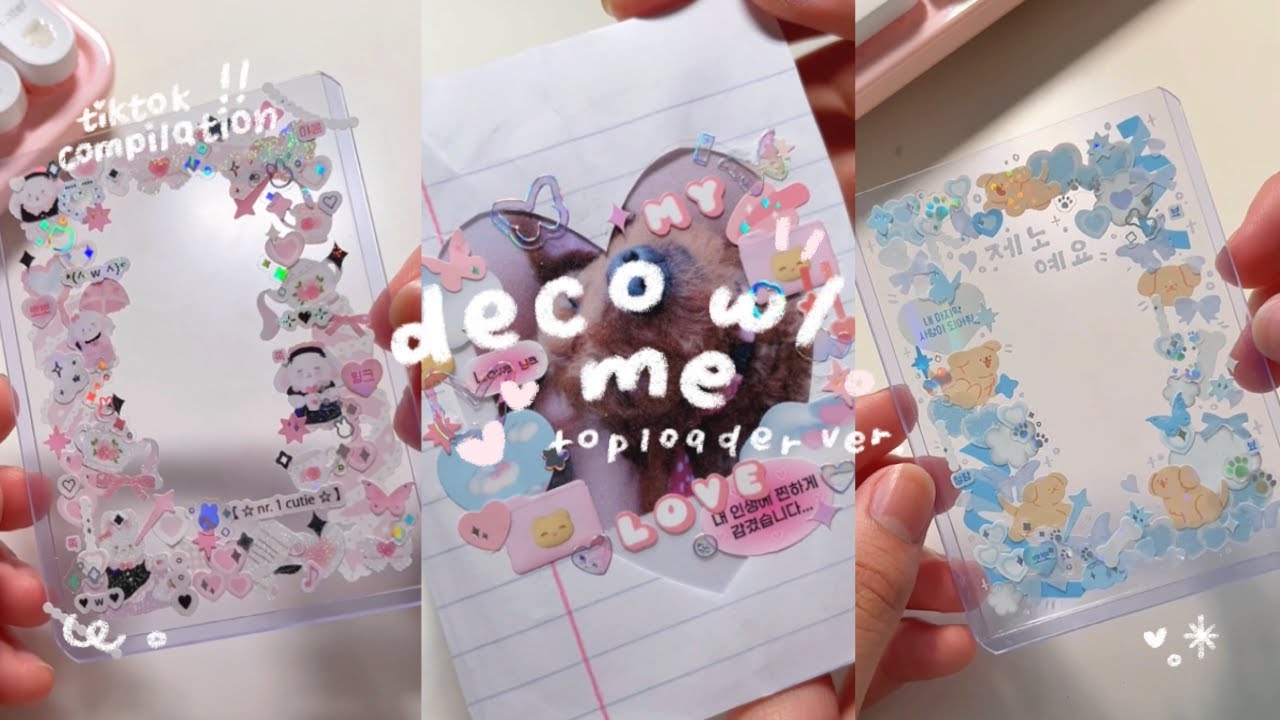 📔 asmr deco with me (toploader ver.) lovebyhelen tiktok compilation - pt. 2