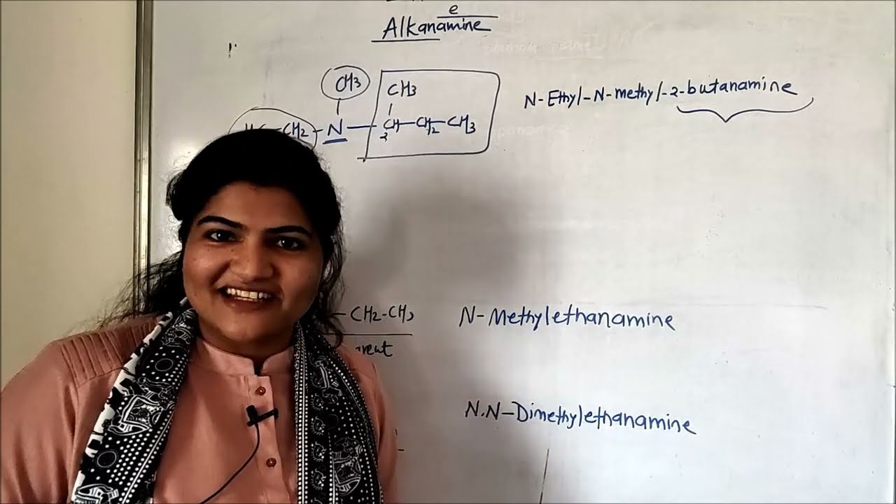 IUPAC Nomenclature of Aliphatic Amines #BePharmawise