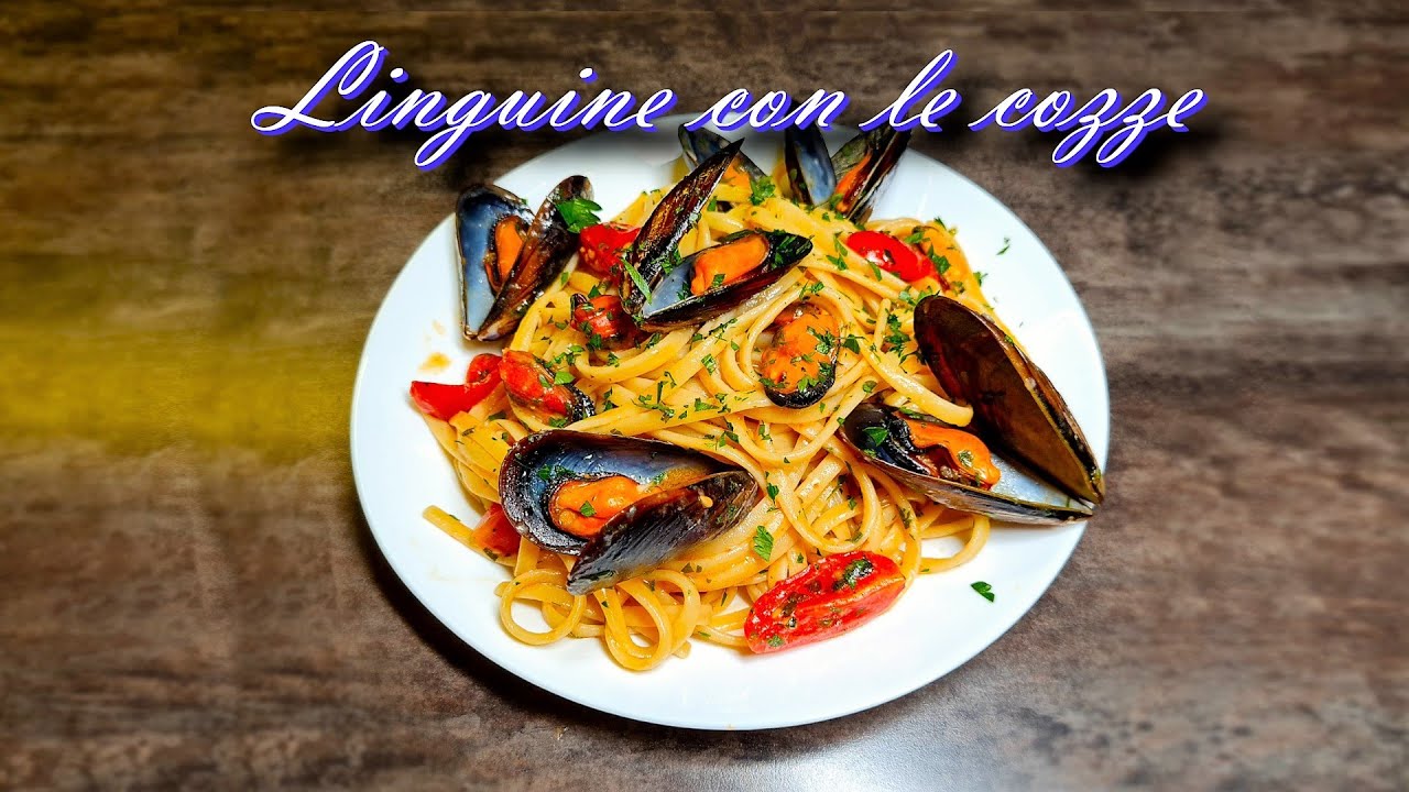 Un PIATTO DI MARE irresistibile : spaghetti alle cozze e pomodorini, un'esplosione di sapori
