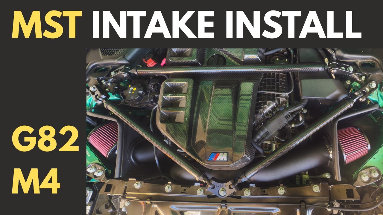 MST Intake Install on BMW G82 M4