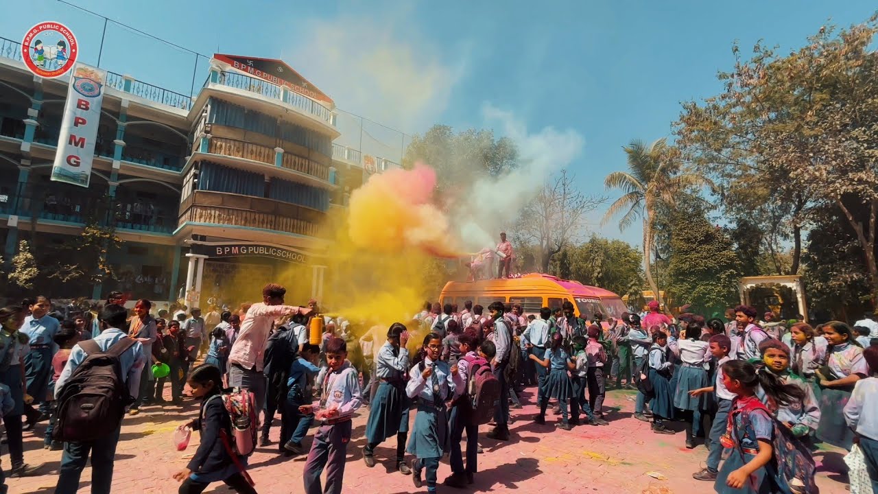 Holi 2026 in school , Short Movie #holi #festival #trending 