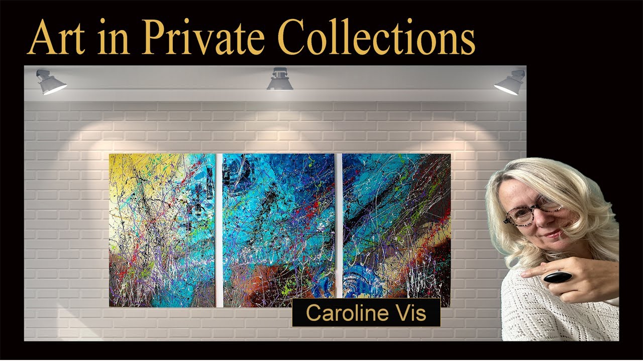 Modern Abstract Painting — High-End Collector & Gallery Art