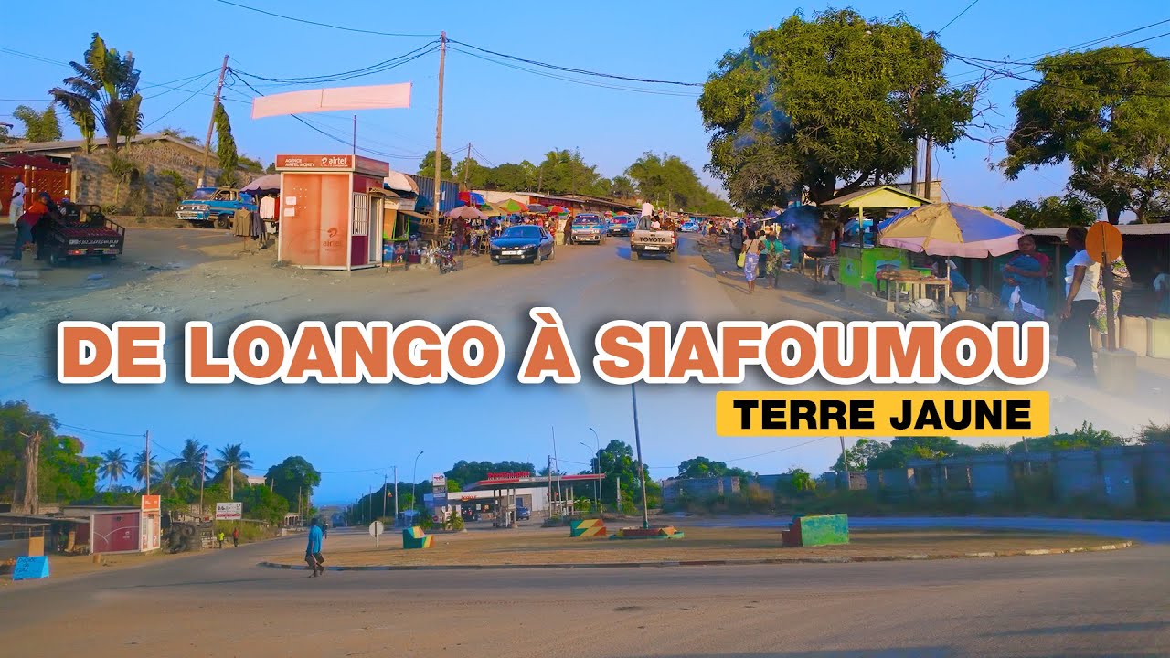 De Loango à Siafoumou Terre jaune || City Tour en Voiture || République du Congo – Afrique Centrale
