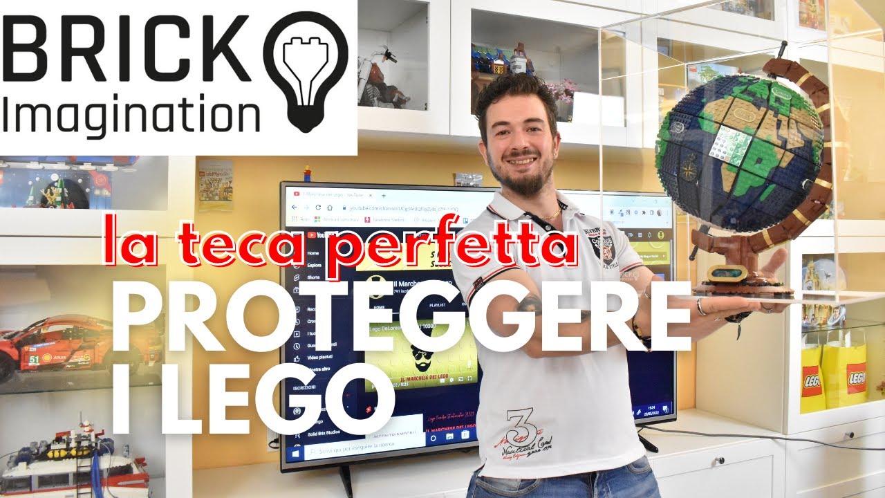 Proteggere i Lego con stile, con le teche di Brick Imagination !
