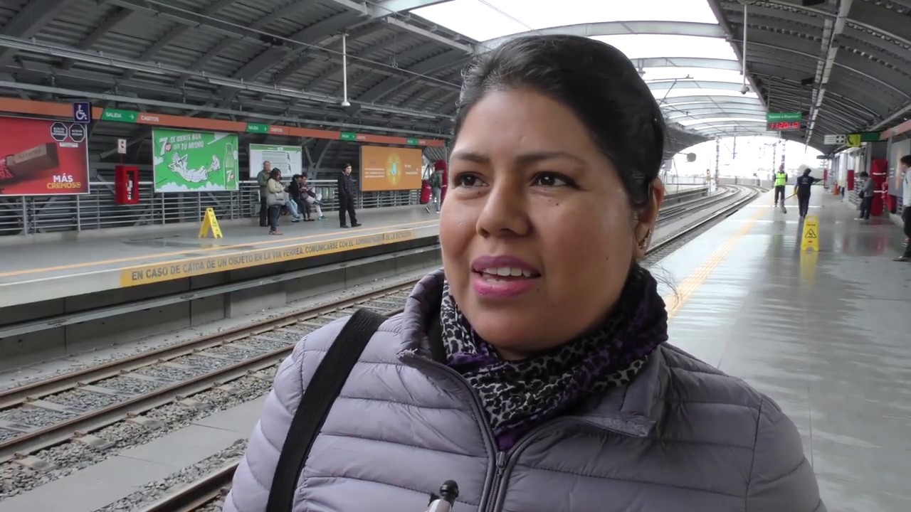 Los usuarios de la Línea 1 del Metro de Lima opinan...