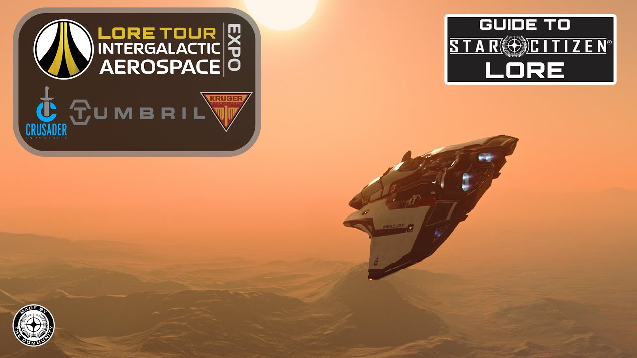 Star Citizen | Lore Tour - Crusader, Tumbril, & Kruger.