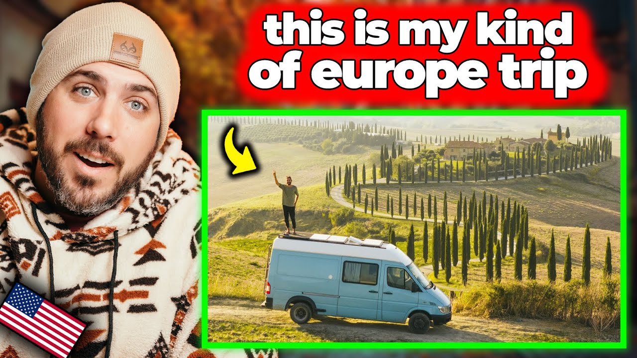 American Reacts to a Peaceful European Road Trip
