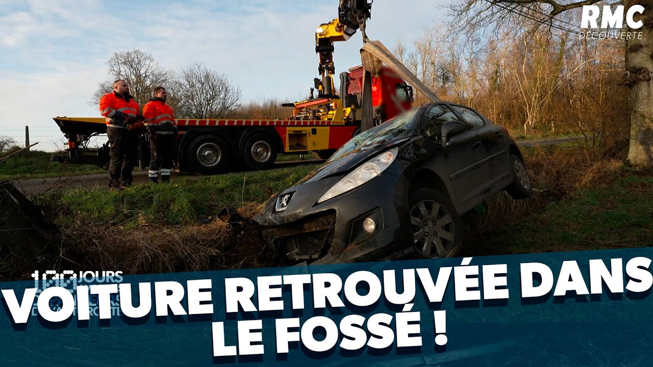 Une voiture fait des tonneaux et atterrit dans un fossé