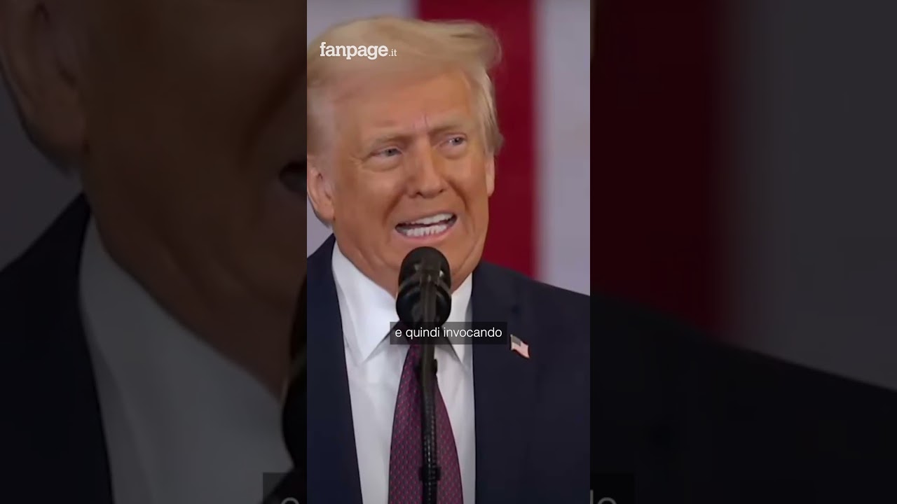 Cosa ha detto Donald Trump nel discorso di insediamento: “L’età d’oro dell’America inizia adesso!”