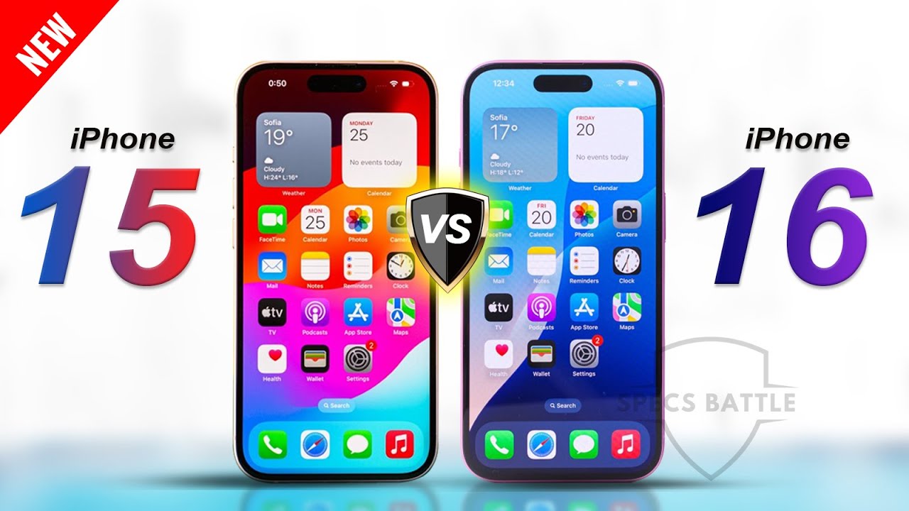 iPhone 15 vs iPhone 16 | FULL SPECS COMPARISON