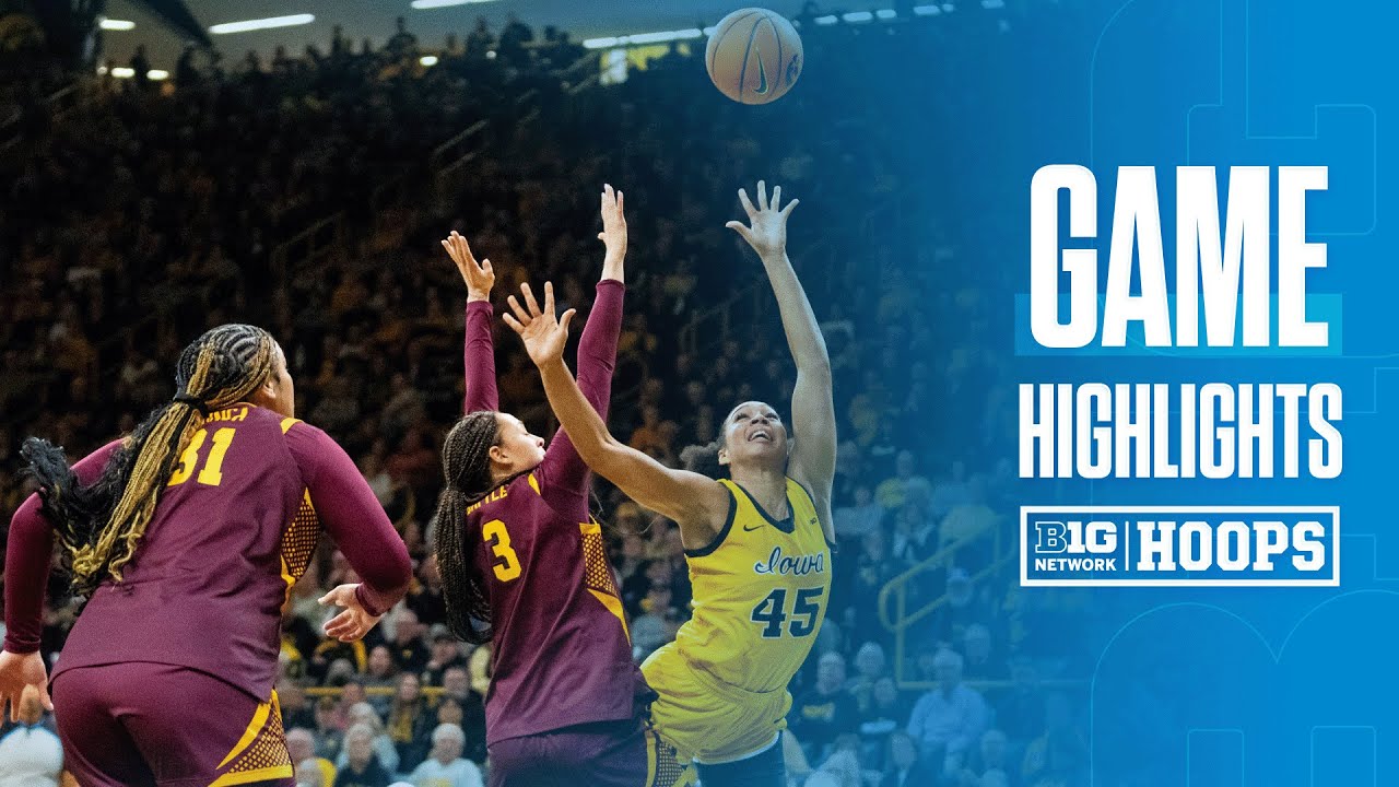 Minnesota at Iowa | HIGHLIGHTS | Big Ten Women's Basketball | 02/05/2026