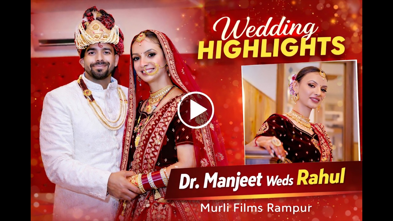 Dr. Manjeet ❤️ Rahul | Wedding Highlight Film | HHH Badhal, Rampur Bushahr | Murli Films