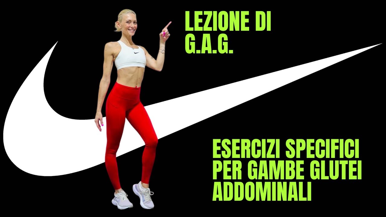Gambe Magre, Glutei Sodi e Addome Tonico -  Allenamento GAG Senza Salti - Esercizi Specifici