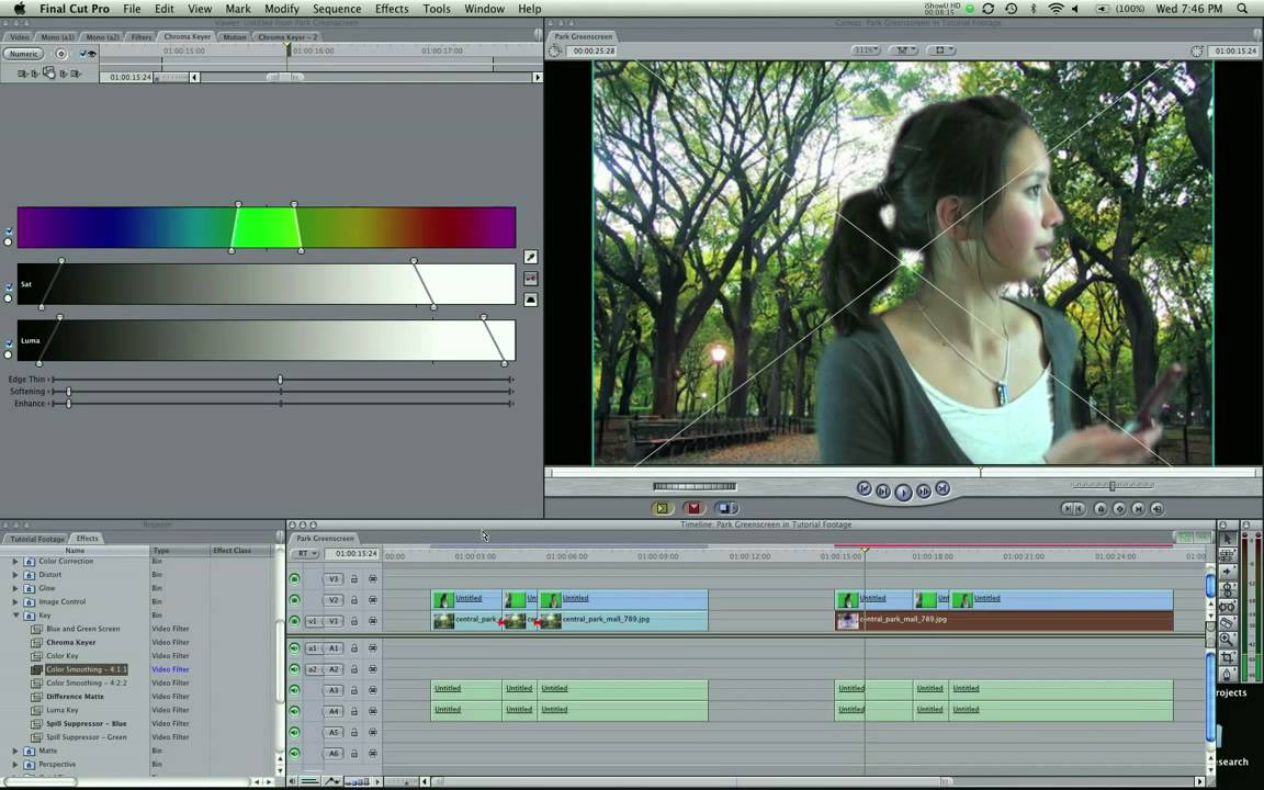Final Cut Pro - Chroma Key Part 2