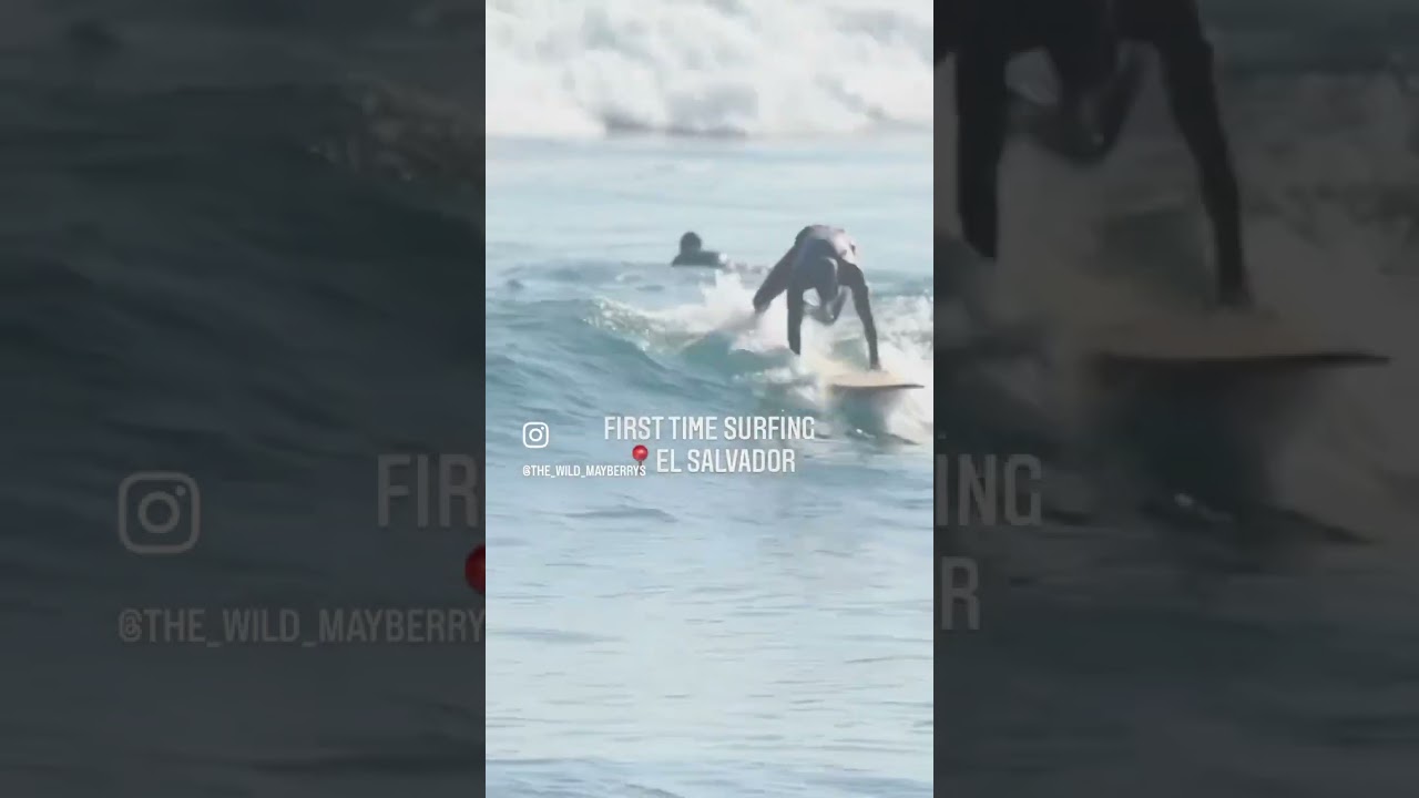 Surfing in El Salvador 🇸🇻 🏄🏾‍♂️ 