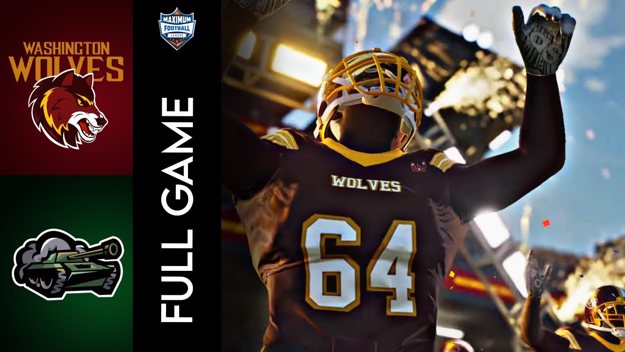 MFL: Grand Forge Generals v Washington Wolves - Full Game