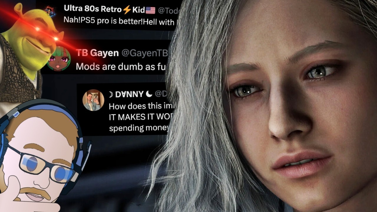 PS5 Fanboys Rage About Shrek Mods in Resident Evil Requiem - 