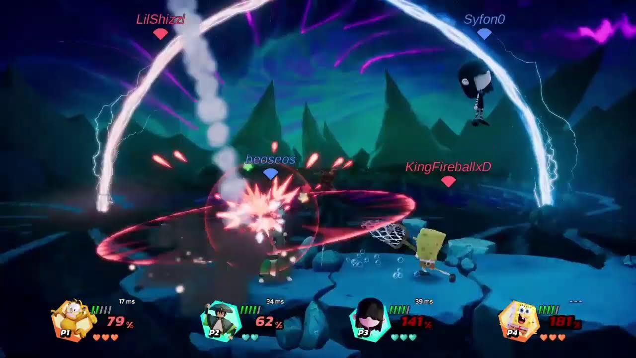Voice Acting Update! | Nickelodeon All-Star Brawl - Online Multiplayer Mode #1