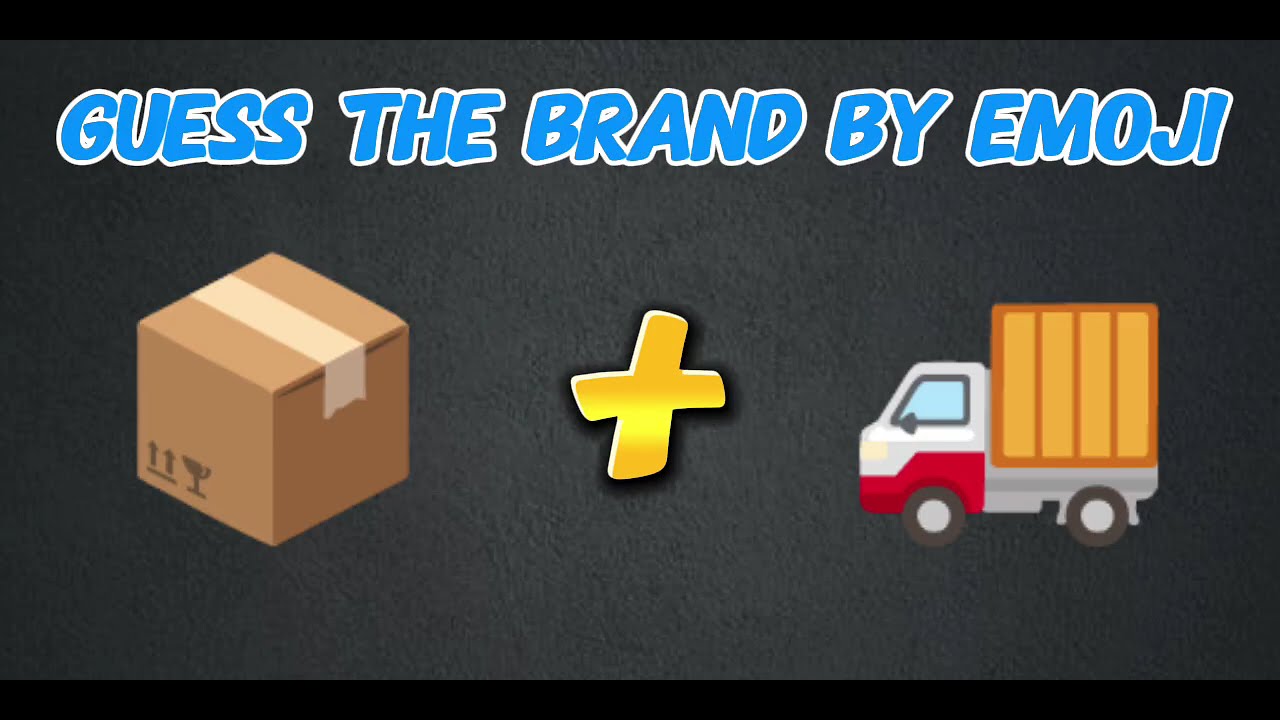 Guess the brand by emoji | can you guess the 14 ques 