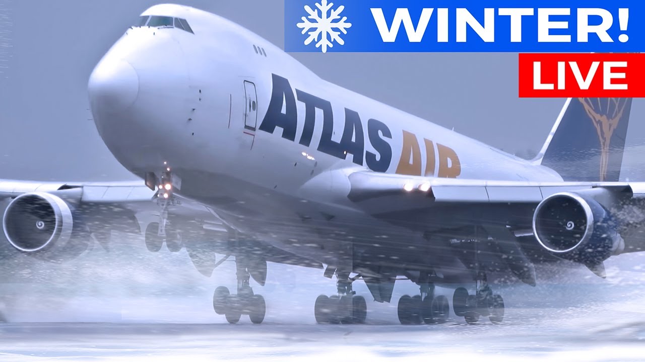 🔴LIVE ❄️WINTER at CHICAGO O'HARE AIRPORT | SIGHTS & SOUNDS of PURE AVIATION | AVGEEK PLANE SPOTTING