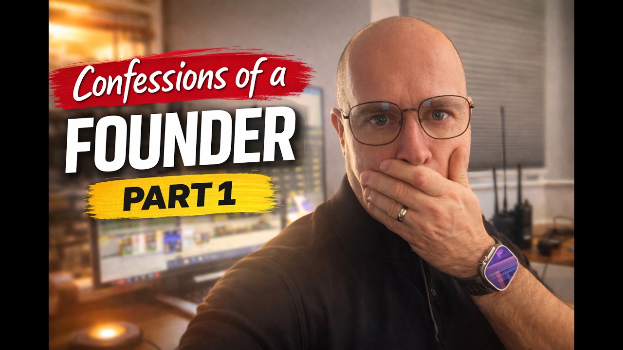 Cofessions of a founder, Part 1