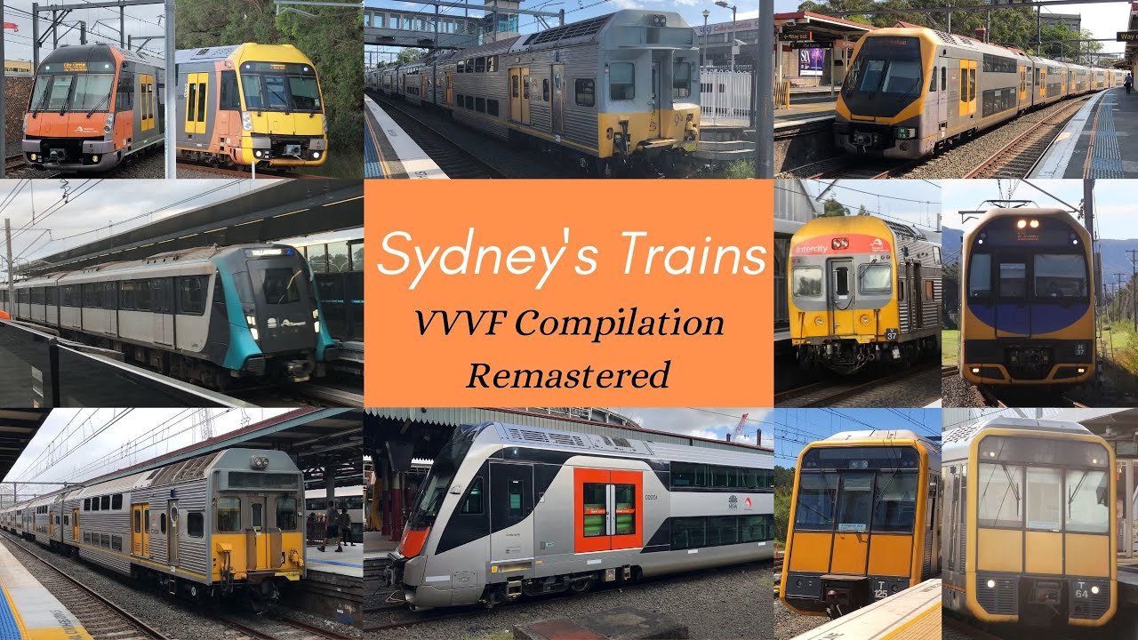 Sydney Trains Video #57 - VVVF Motor Compilation Remastered