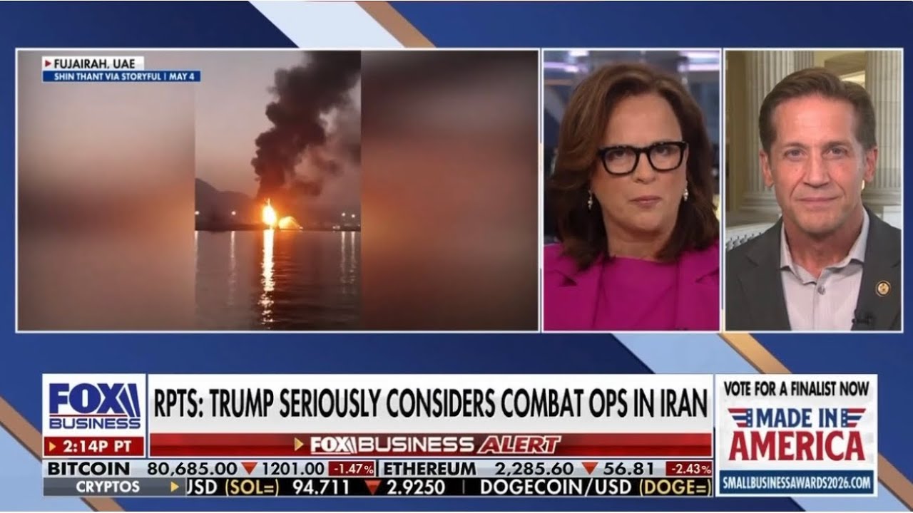 Конгрессмен Маккормик присоединился к программе FOX Business Evening, чтобы обсудить Иран.