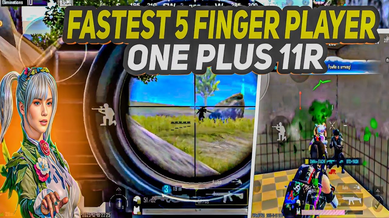 “This Aim Can’t Be Real 💀 OnePlus 11R 120FPS Gameplay!”