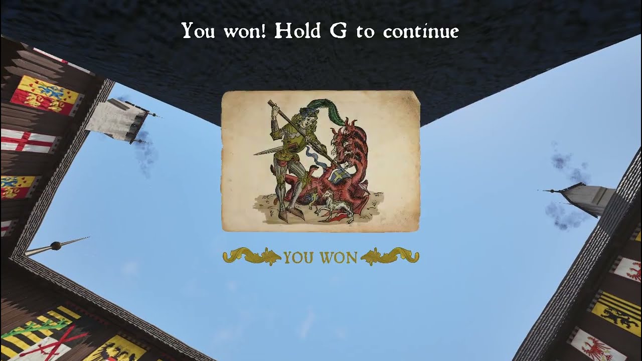 Didn't even know what hit em. #halfsword #sword #newgame